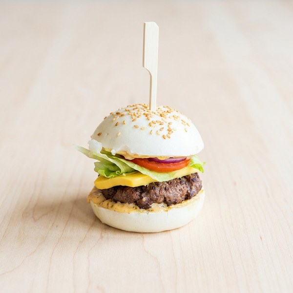 Black Angus Beef Cheese Burger Bao