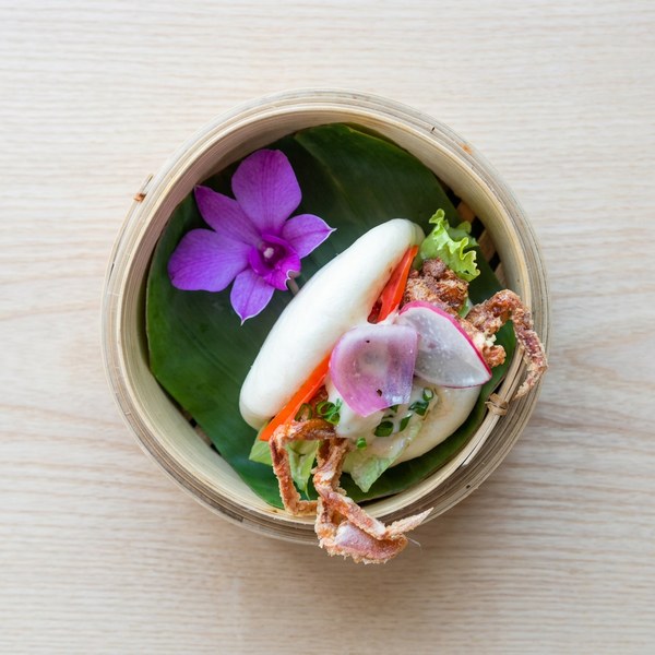 Black Pepper Soft Shell Crab Bao