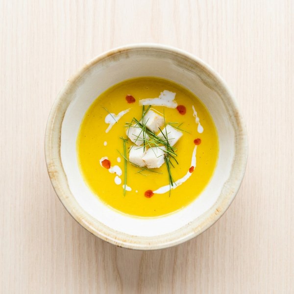 Green Curry Pumpkin Soup