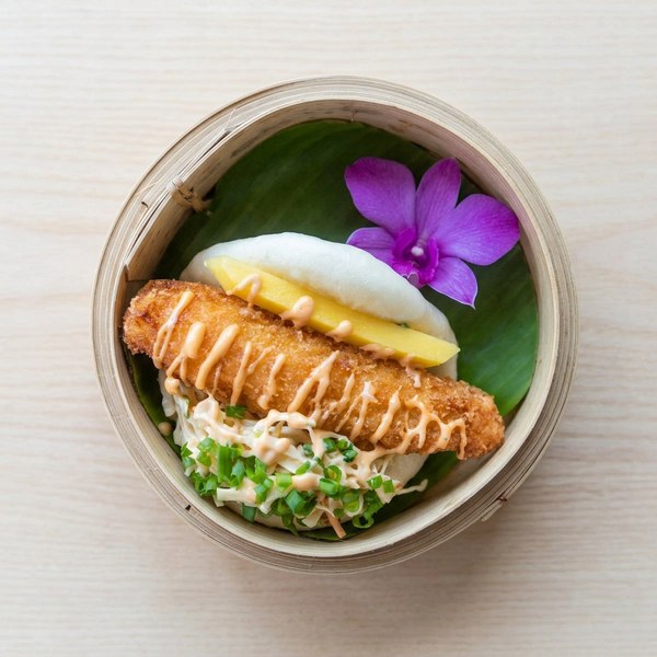 Shrimp Mango Bao